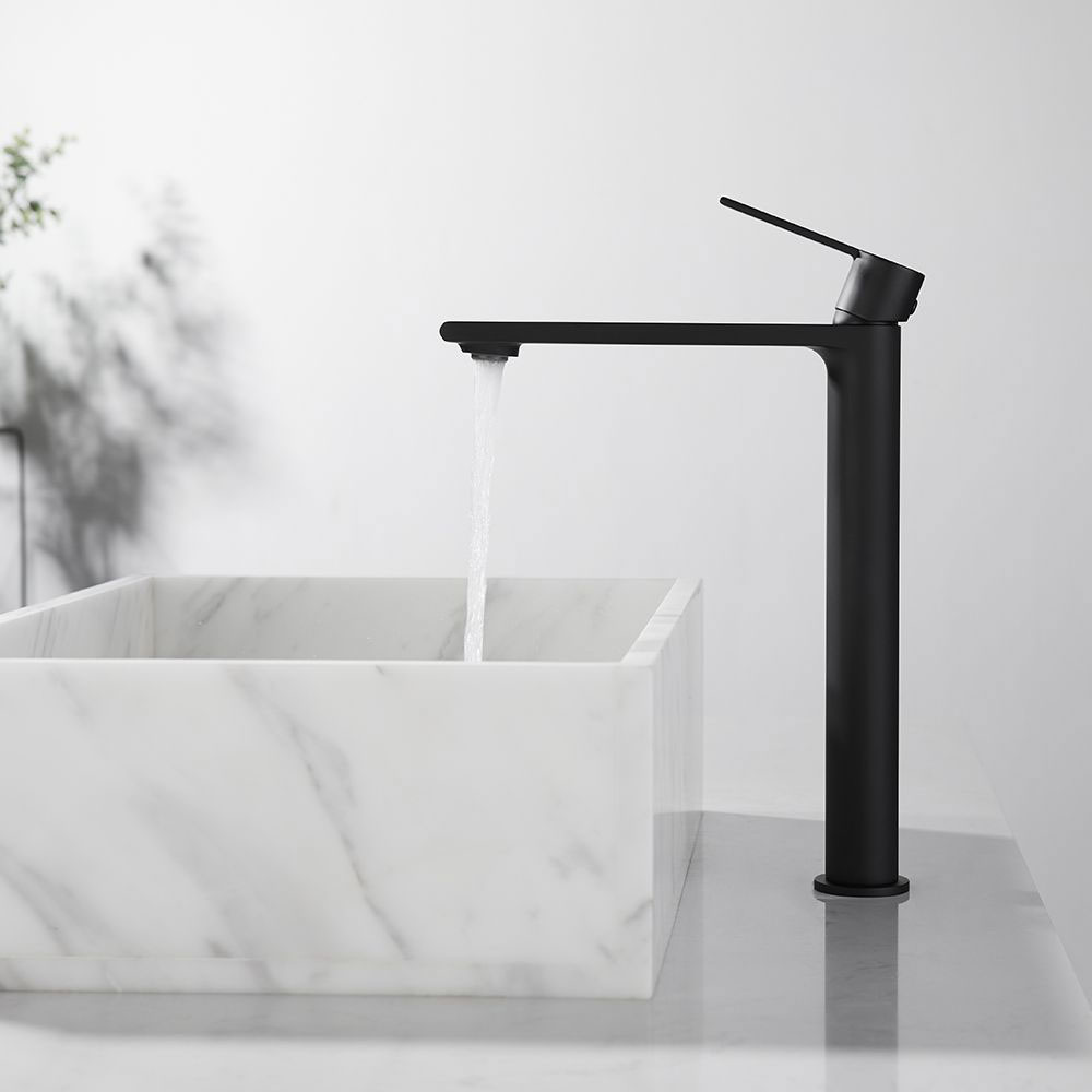 Εικόνα της Μπαταρία Νιπτήρος Ψηλή Orabella Elegance  10246 Black Matt