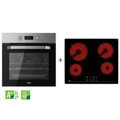 Εικόνα της Σετ Teka Φούρνος AIRFRY HCB 6646 Inox + Εστία TBC 64010 111010026+112550014