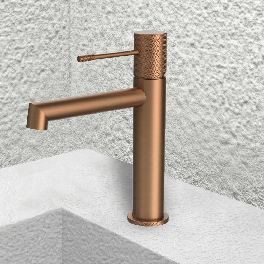Εικόνα της Μπαταρία Νιπτήρος Orabella Terra 10251 Rose Gold PVD