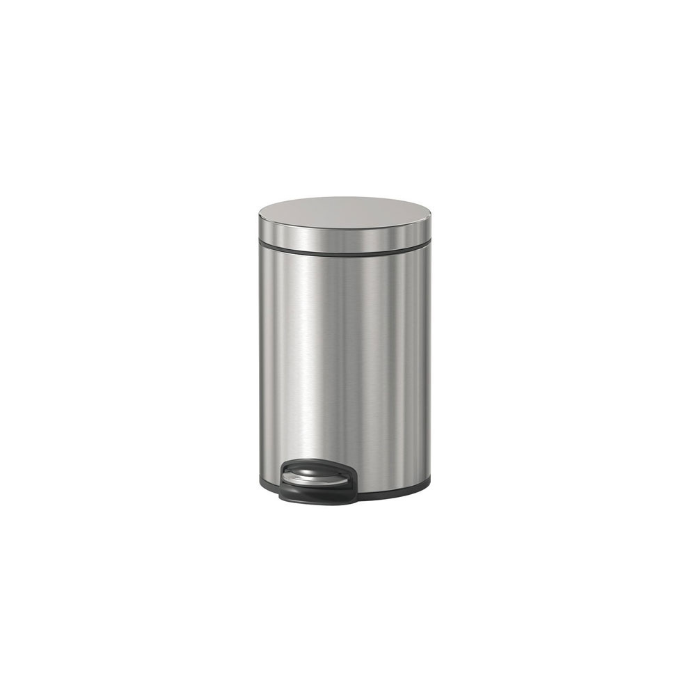 Εικόνα της Χαρτοδοχείο Orabella Με Soft Close 5lt 15192 Brushed Nickel