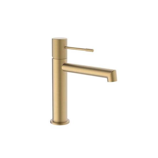 Εικόνα της Μπαταρία Νιπτήρος Orabella Terra 10191 Brushed Gold PVD