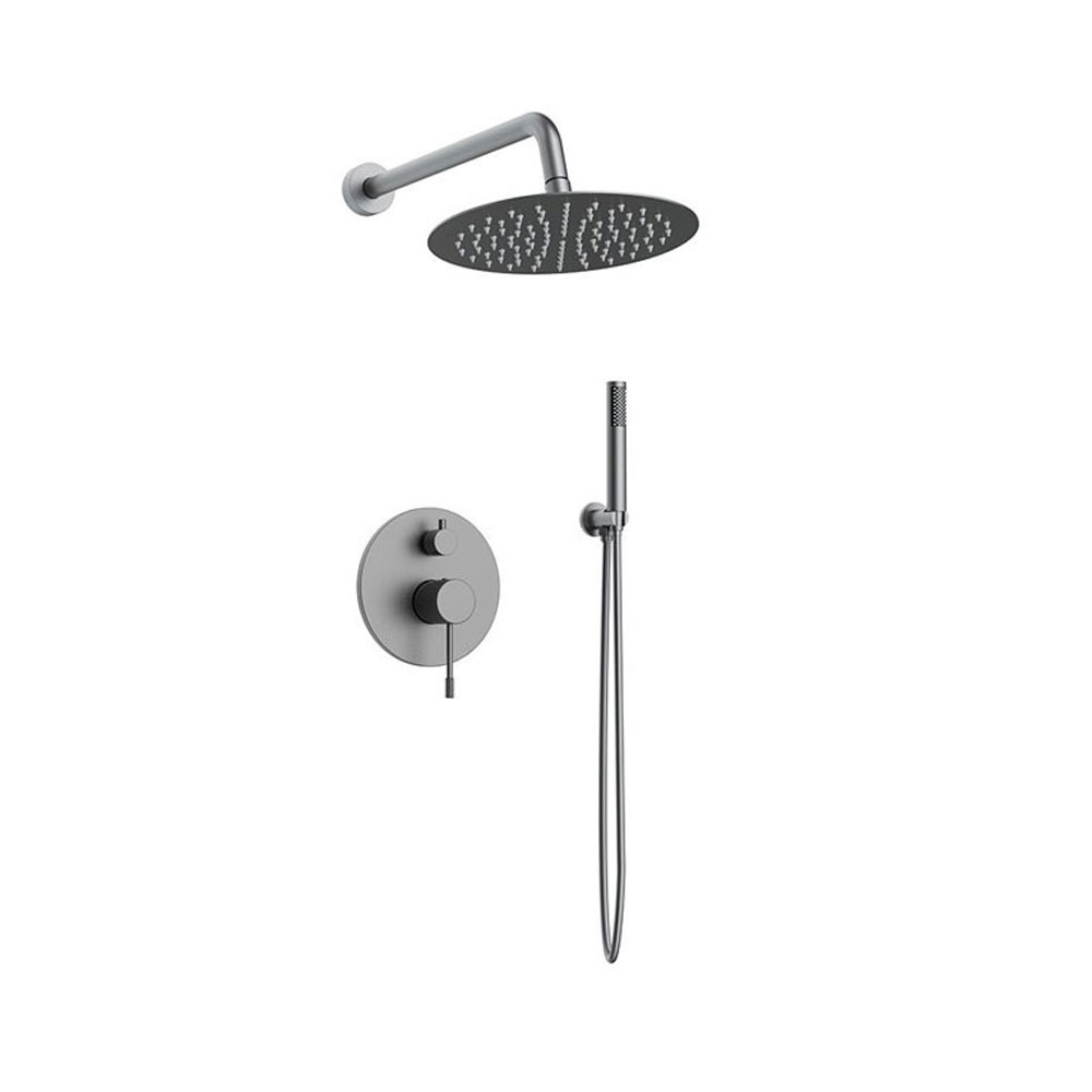 Εικόνα της Σετ Εντοιχισμού Orabella Terra 10312 Gun Metal Light