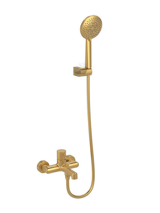 Εικόνα της Μπαταρία Λουτρού Orabella Terra 10193 Brushed Gold PVD