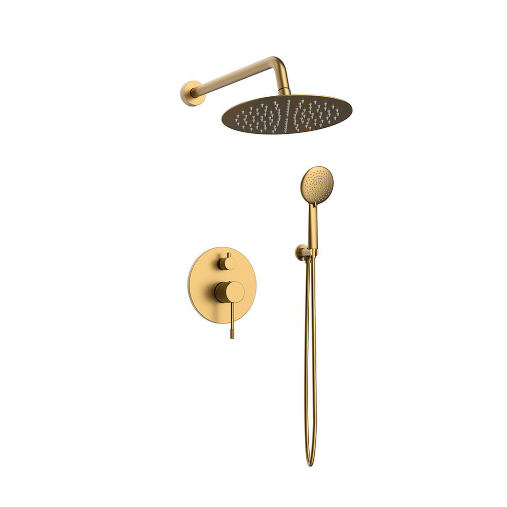 Εικόνα της Σετ Εντοιχισμού Orabella Terra 10273 Brushed Gold