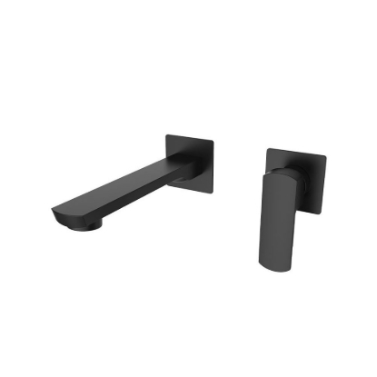 Εικόνα της Μπαταρία Νιπτήρος 2 Οπών Εντοιχισμού Orabella Ardesia 10346 Μαύρο Ματ