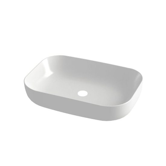 Εικόνα της Νιπτήρας Μπάνιου Orabella Metamorfosis 42600 60x42cm Επικαθήμενος 60103  White Glossy