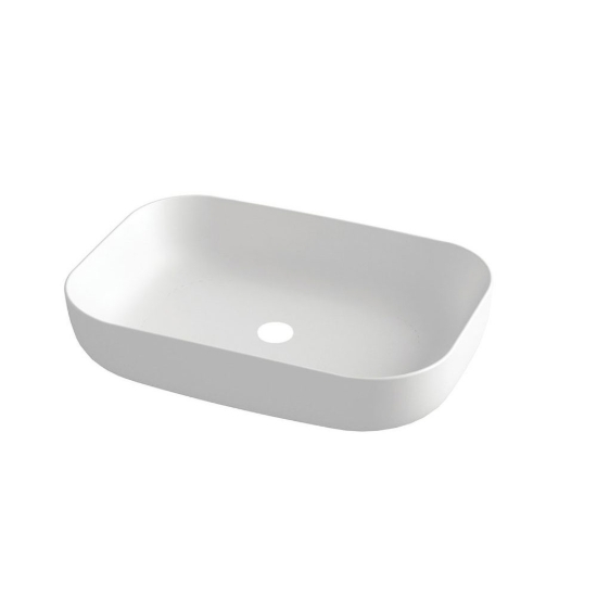 Εικόνα της Νιπτήρας Μπάνιου Orabella Metamorfosis 42600 60x42cm Επικαθήμενος 60105  Λευκό Ματ