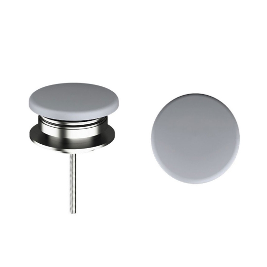 Εικόνα της Βαλβίδα Νιπτήρος Clic-Clac Orabella 15109-GR Γκρι Ματ