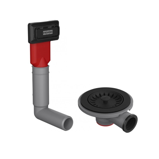 Εικόνα της Σετ Αυτόμaτης βαλβίδας Υπερχείλισης Για Centro 2.0 Μονό Matte Black 2120109030 (112.0658.444)