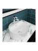 Εικόνα της Νιπτήρας Μπάνιου Orabella Open Round 02 Ø40cm Επικαθήμενος 60140 Λευκός