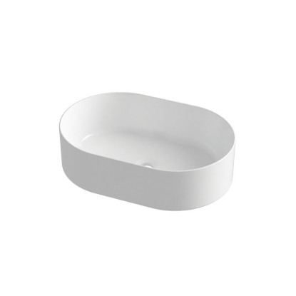 Εικόνα της Νιπτήρας Μπάνιου Orabella Open Oval 01 60x40cm Επικαθήμενος 60141 Λευκός