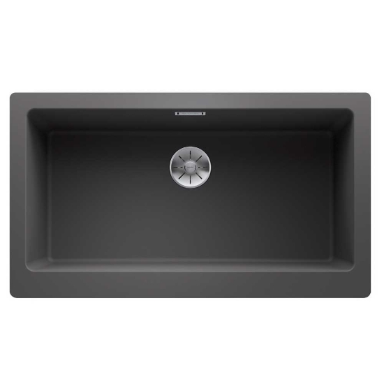 Εικόνα της Νεροχύτης Blanco Vintera XL 9-UF Silgranit 89,6x51cm Rock Grey 526102