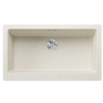 Εικόνα της Νεροχύτης Blanco Vintera XL 9-UF Silgranit 89,6x51cm Soft White 526803