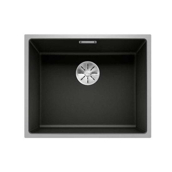 Εικόνα της Νεροχύτης Ένθετος Blanco Subline 500-IF Silgranit Steel Frame 54,3x44,3cm Black 525997