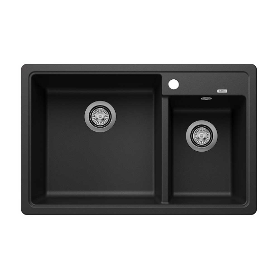 Εικόνα της Νεροχύτης Blanco Legra 8 Silgranit 78x50cm Black 526223