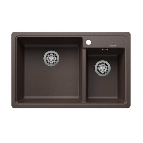 Εικόνα της Νεροχύτης Blanco Legra 8 Silgranit 78x50cm Coffee 526229