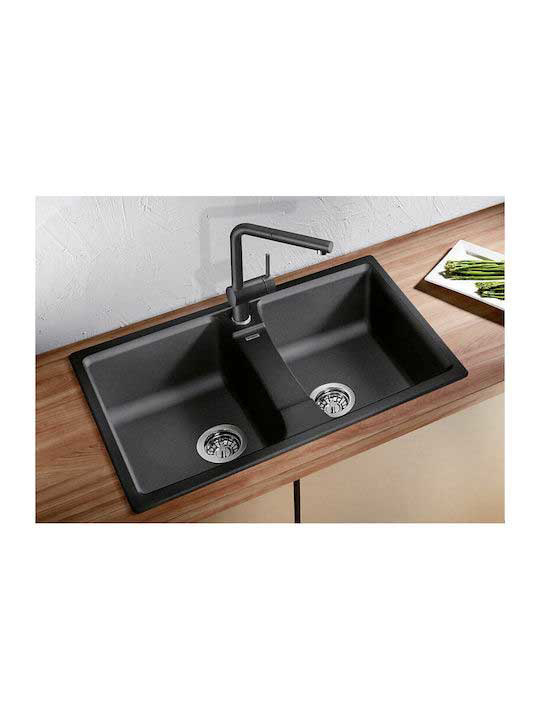 Εικόνα της Νεροχύτης Blanco Lexa 8 Silgranit 78x50cm White 524964