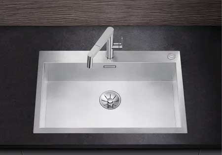 Εικόνα της Νεροχύτης Blanco Zerox 700-IF/A Durinox (76x51) Λείος 523102