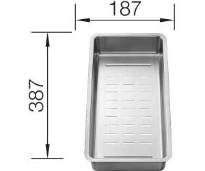 Εικόνα της Μπωλ Inox Blanco 38,7x18,7cm 231396