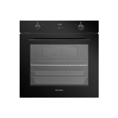 Εικόνα της Φούρνος Pyramis P078052009PBL Black 78 Lt Άνω Πάγκου 034070201