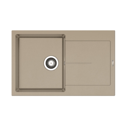 Εικόνα της Νεροχύτης Pyramis Pyragranite Ithaka (79x50) 1B 1D Dark Beige 070242211