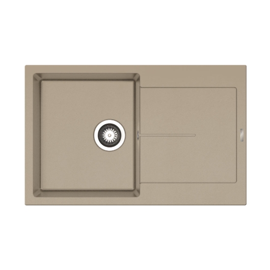 Εικόνα της Νεροχύτης Pyramis Pyragranite Ithaka (79x50) 1B 1D Dark Beige 070242211