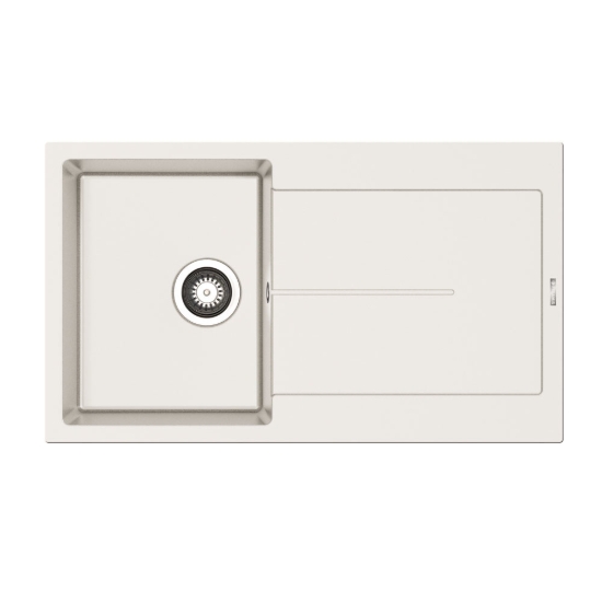 Εικόνα της Νεροχύτης Pyramis Pyragranite Ithaka (86x50) 1B 1D Snow 070244711