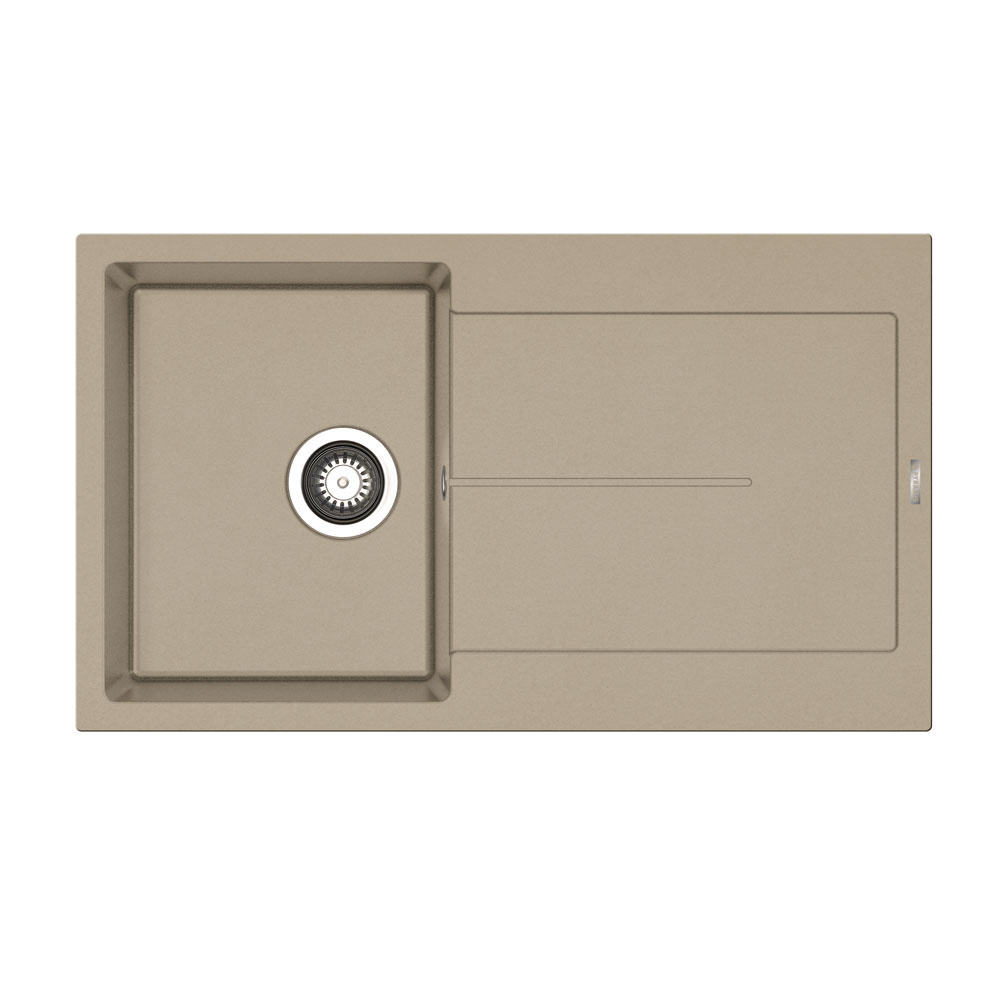 Εικόνα της Νεροχύτης Pyramis Pyragranite Ithaka (86x50) 1B 1D Dark Beige 070242311