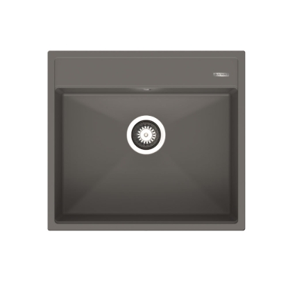 Εικόνα της Νεροχύτης Pyramis Pyragranite Ithaka (56x51) 1B Iron Grey 070247611