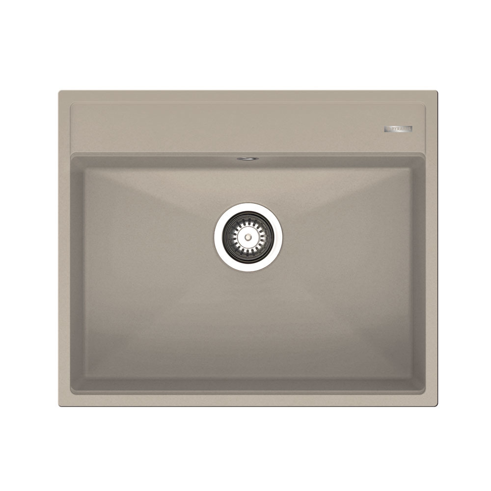 Εικόνα της Νεροχύτης Pyramis Pyragranite Ithaka (61x51) 1B Dark Beige 070243211
