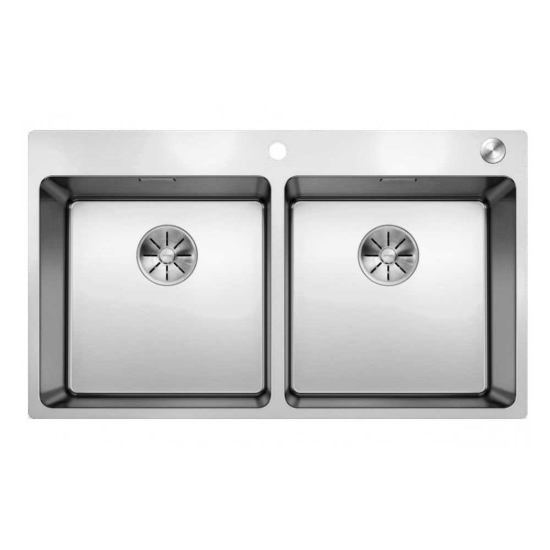 Εικόνα της Νεροχύτης  Blanco Andano 400/400-IF/A (86,5x50) Λείος 525249