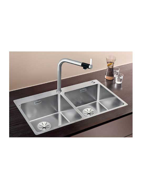 Εικόνα της Νεροχύτης  Blanco Andano 400/400-IF/A (86,5x50) Λείος 525249