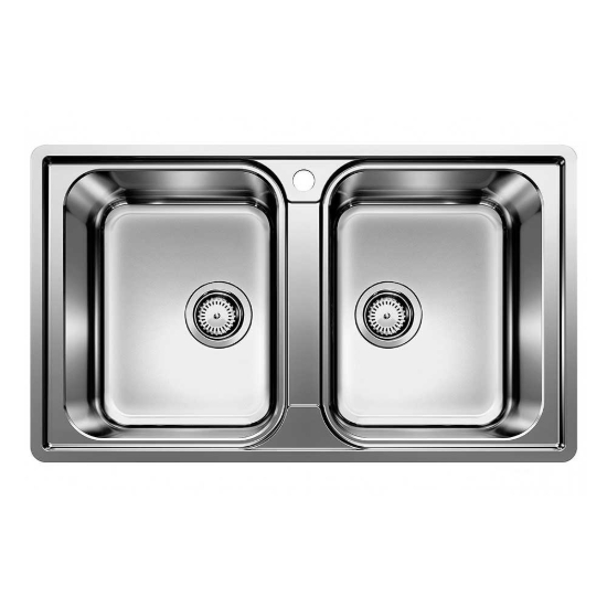 Εικόνα της Νεροχύτης  Blanco Lemis 8-IF (86x50) Λείος 523039