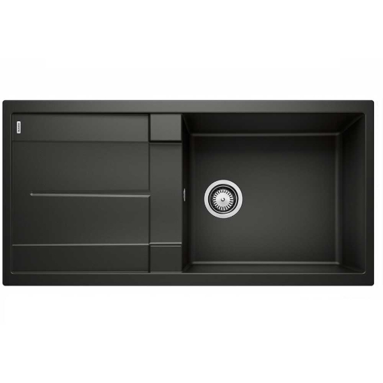 Εικόνα της Νεροχύτης Blanco Metra XL 6 S Silgranit 100x50cm Black 525930