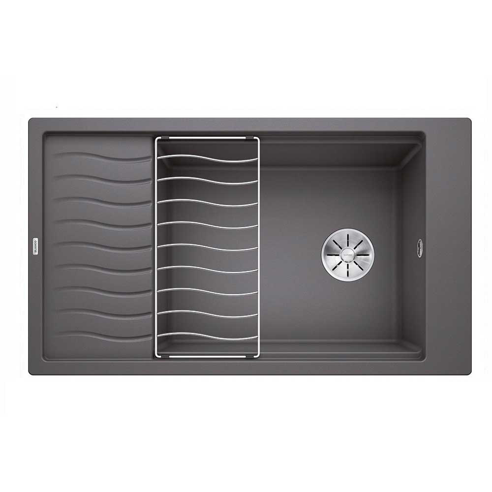 Εικόνα της Νεροχύτης Blanco Elon XL 8 S Silgranit 86x50cm Rock Grey 524871