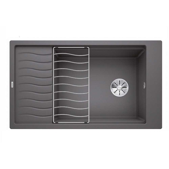 Εικόνα της Νεροχύτης Blanco Elon XL 8 S Silgranit 86x50cm Rock Grey 524871
