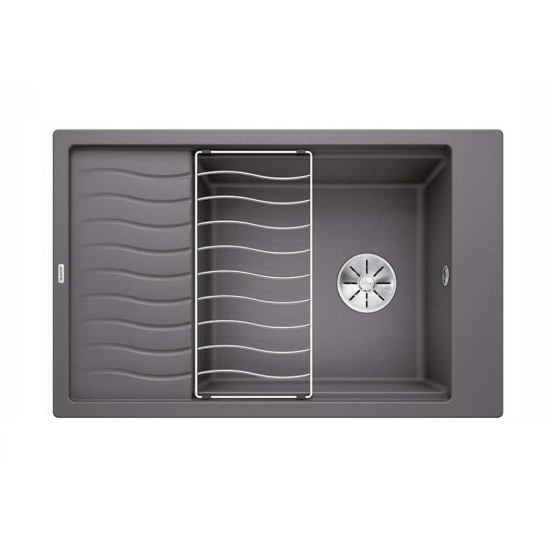 Εικόνα της Νεροχύτης Blanco Elon XL 6 S Silgranit 78x50cm Rock Grey 524845
