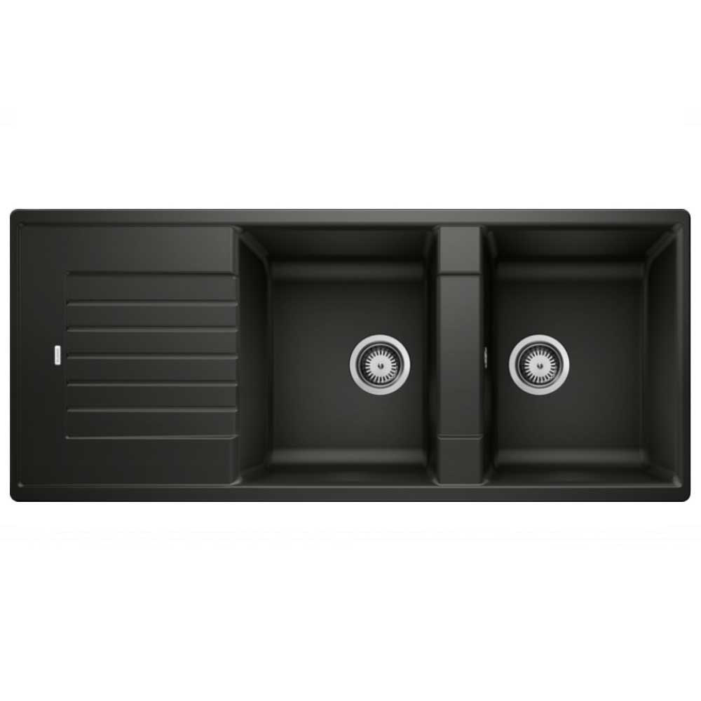 Εικόνα της Νεροχύτης Blanco Zia 8 S Silgranit 116x50cm Black 526027