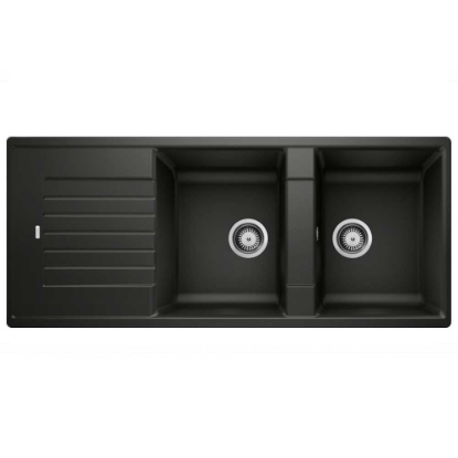 Εικόνα της Νεροχύτης Blanco Zia 8 S Silgranit 116x50cm Black 526027