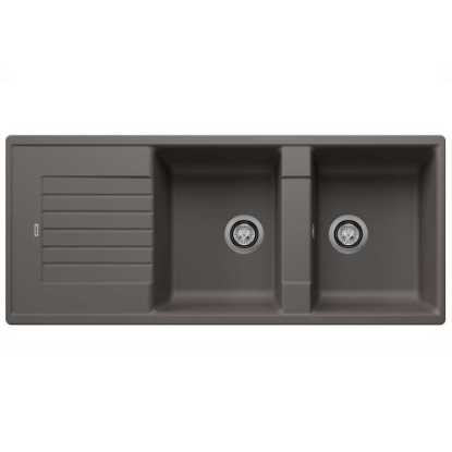 Εικόνα της Νεροχύτης Blanco Zia 8 S Silgranit 116x50cm Volcano Grey 527392