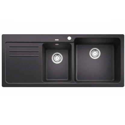 Εικόνα της Νεροχύτης Blanco Naya 8 S Silgranit 116x50cm Black 525946