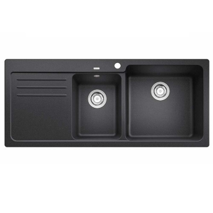 Εικόνα της Νεροχύτης Blanco Naya 8 S Silgranit 116x50cm Anthracite 525779