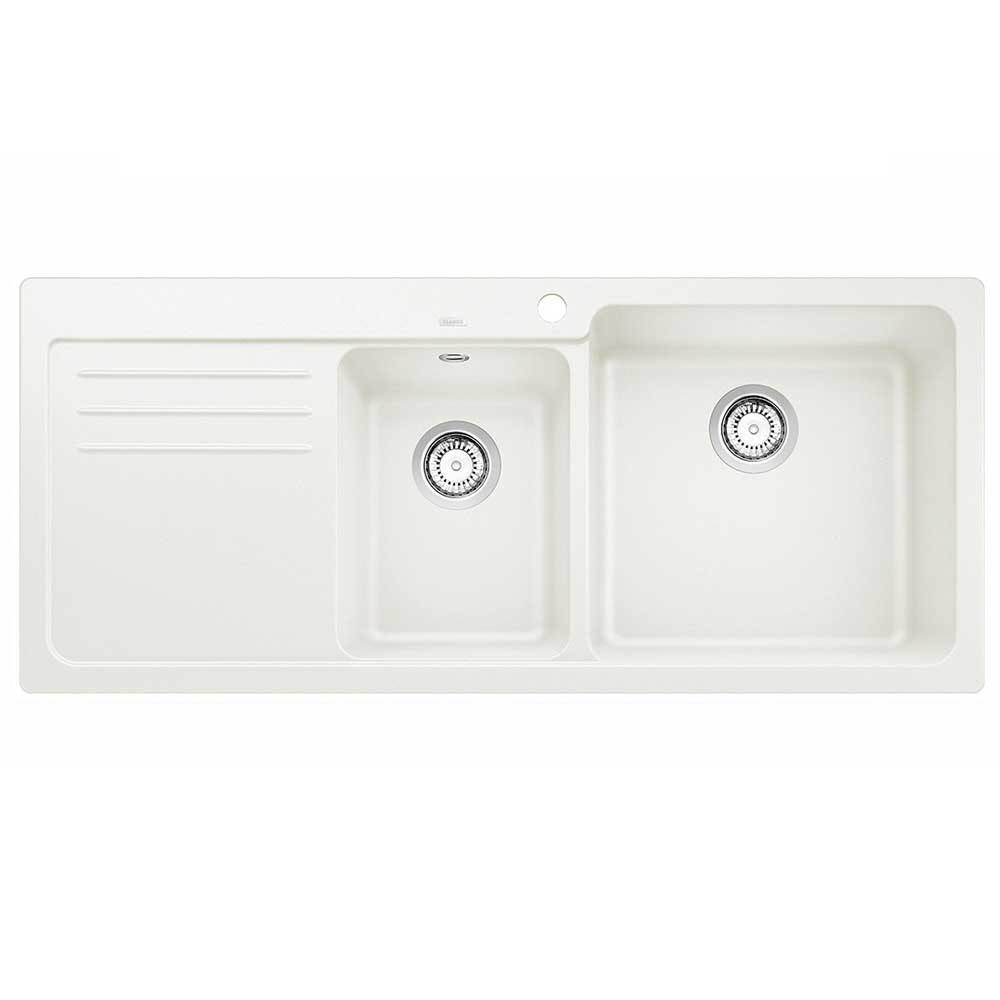 Εικόνα της Νεροχύτης Blanco Naya 8 S Silgranit 116x50cm White 525783