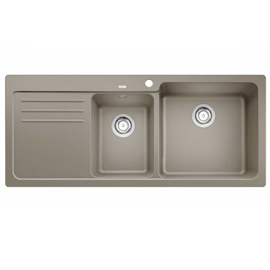 Εικόνα της Νεροχύτης Blanco Naya 8 S Silgranit 116x50cm Tartufo 525785