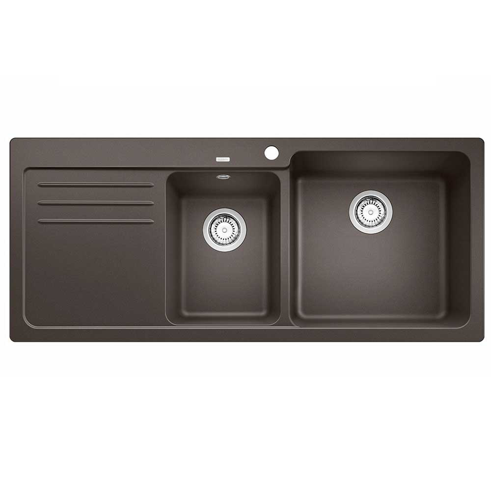 Εικόνα της Νεροχύτης Blanco Naya 8 S Silgranit 116x50cm Coffee 525786