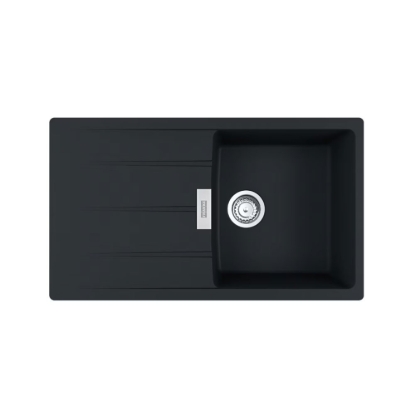 Εικόνα της Νεροχύτης Franke Centro CNG 611/211-86 GSC(86x50) Matt Black 3149000136 (114.0687.665)