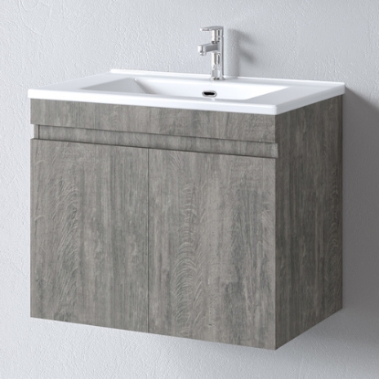 Εικόνα της Πάγκος OMEGA BERLIN 75 S3BOM075BE0 72x44x60cm, Νιπτήρας 75×45cm