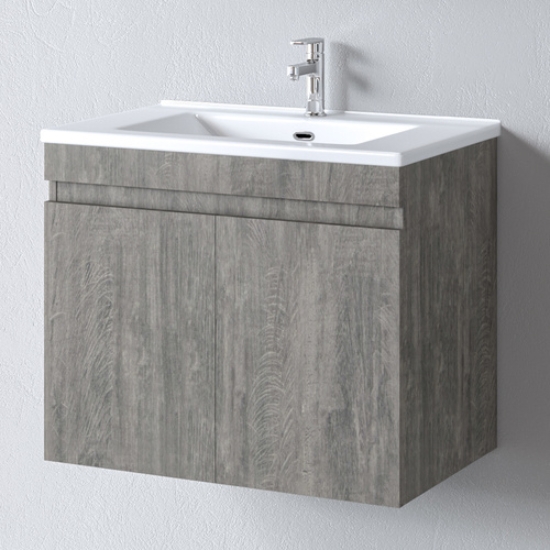 Εικόνα της Πάγκος OMEGA BERLIN 75 S3BOM075BE0 72x44x60cm, Νιπτήρας 75×45cm