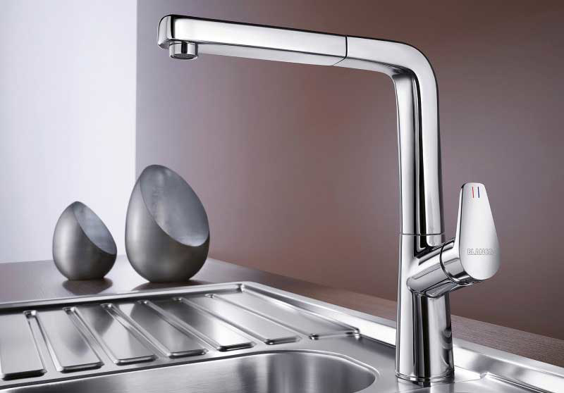 Εικόνα της Μπαταρία Κουζίνας Blanco Avona-S 521277 Ντους Χρωμέ