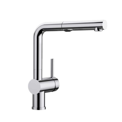 Εικόνα της Μπαταρία Κουζίνας Blanco Linus-S Vario 518406 Ντους Χρωμέ